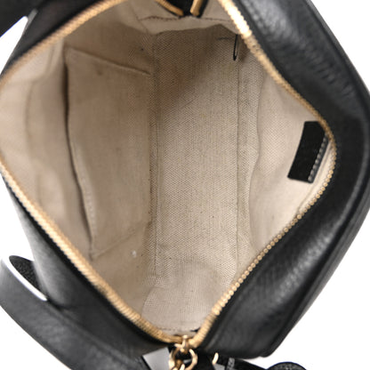 Gucci Pebbled Calfskin Small Soho Disco Bag Black 8 of 13