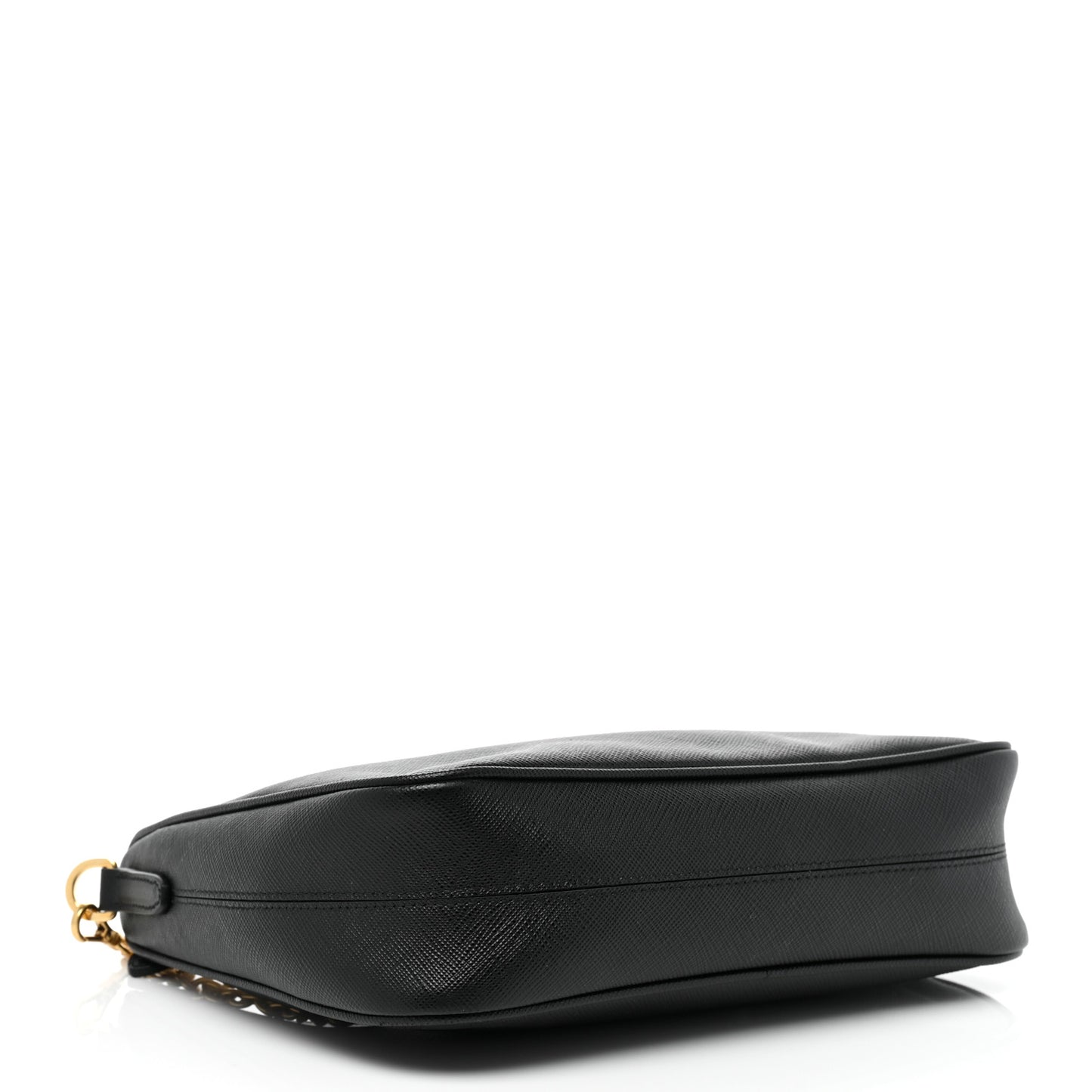 Saffiano Lux Re-Edition 2005 Shoulder Bag Black