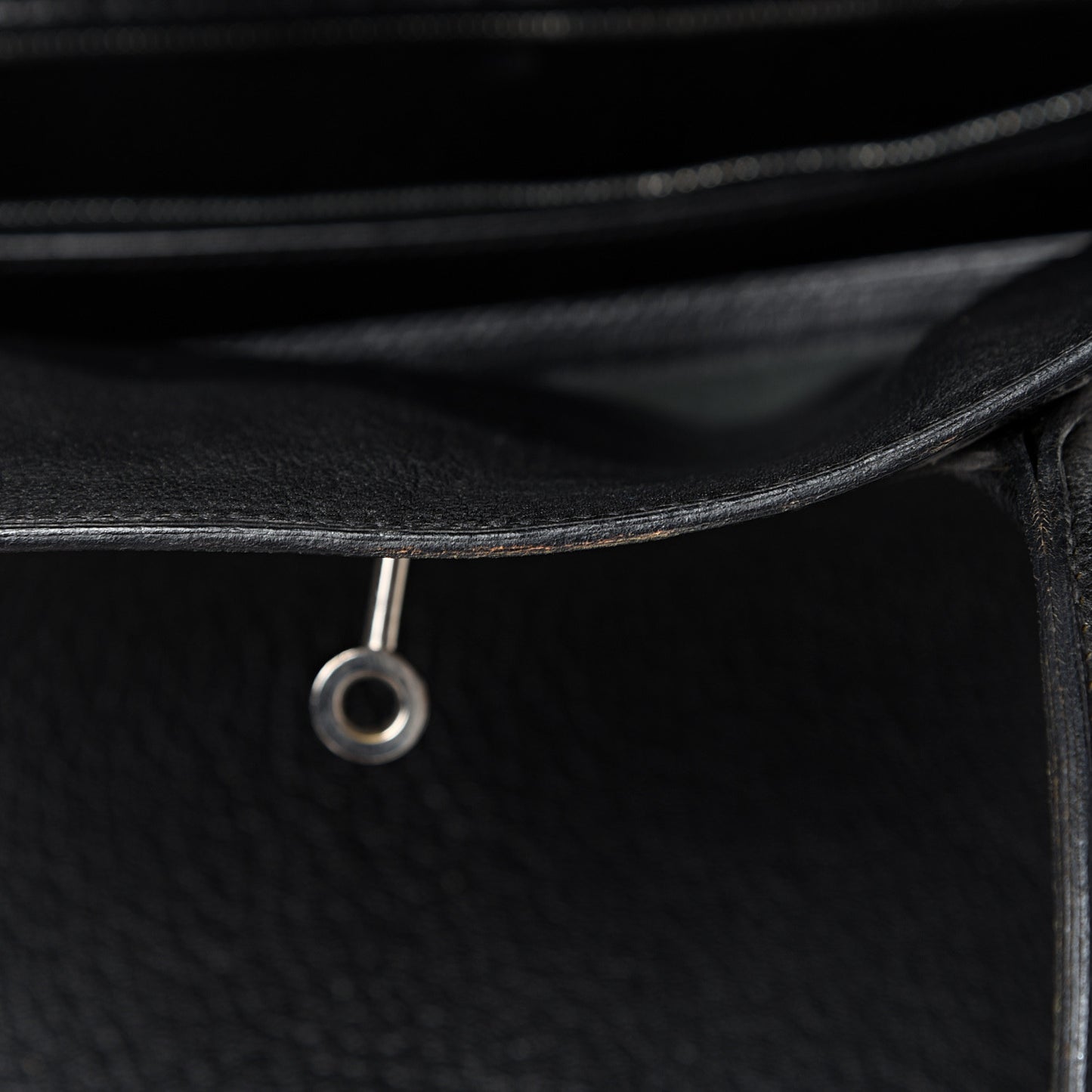 Chevre De Coromandel Birkin 40 Black