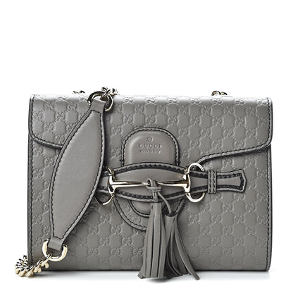 Gucci Soft Microguccissima Mini Emily Chain Shoulder Bag Loess 1 of 10
