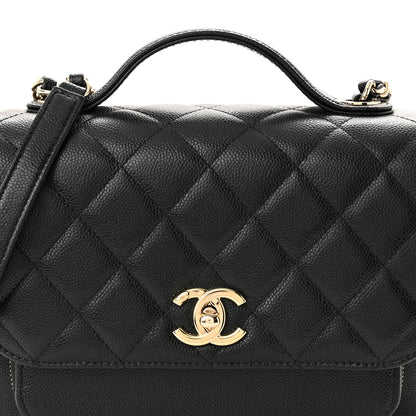 Chanel Caviar Quilted Medium Business Affinity Flap Black 8 of 11