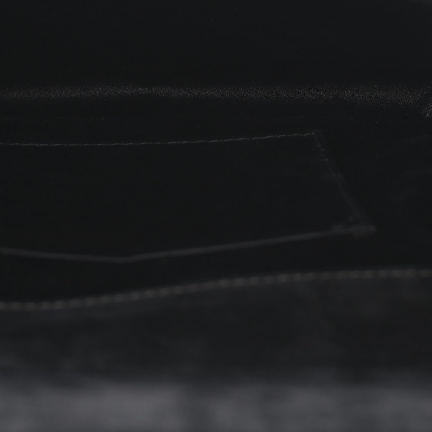 Textured Patent Monogram Large Belle De Jour Clutch Grey