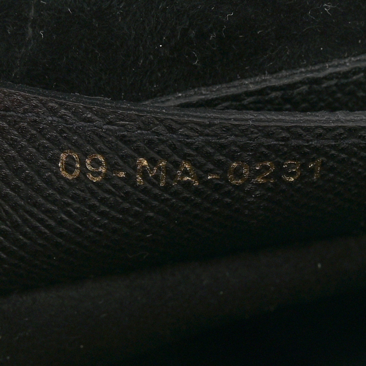 Christian Dior Grained Calfskin Saddle Bag Black 7 of 15