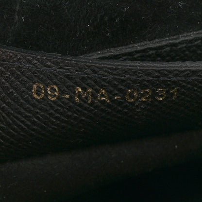 Christian Dior Grained Calfskin Saddle Bag Black 7 of 15