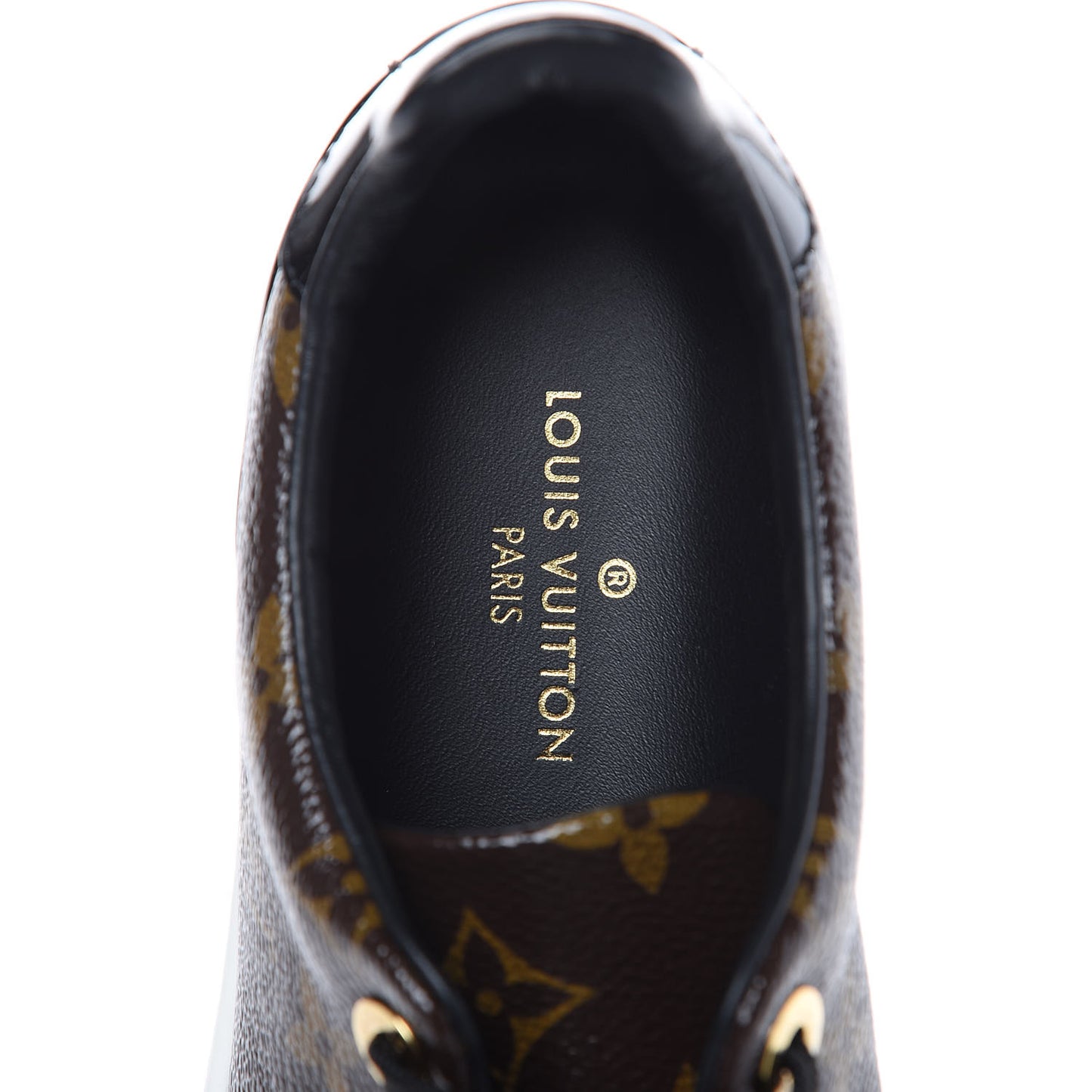 Patent Monogram Frontrow Sneakers 36.5
