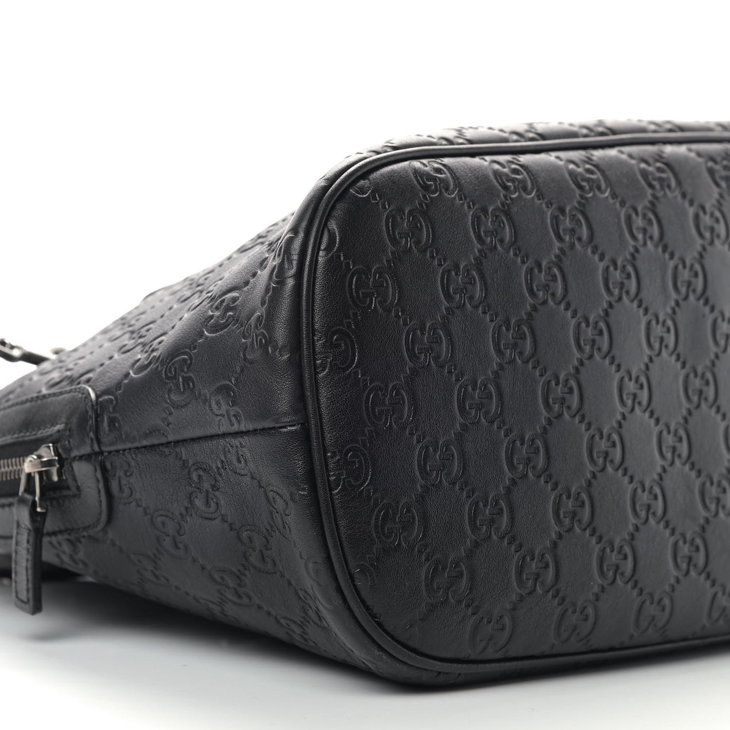 Guccissima Medium Dome Bag Black