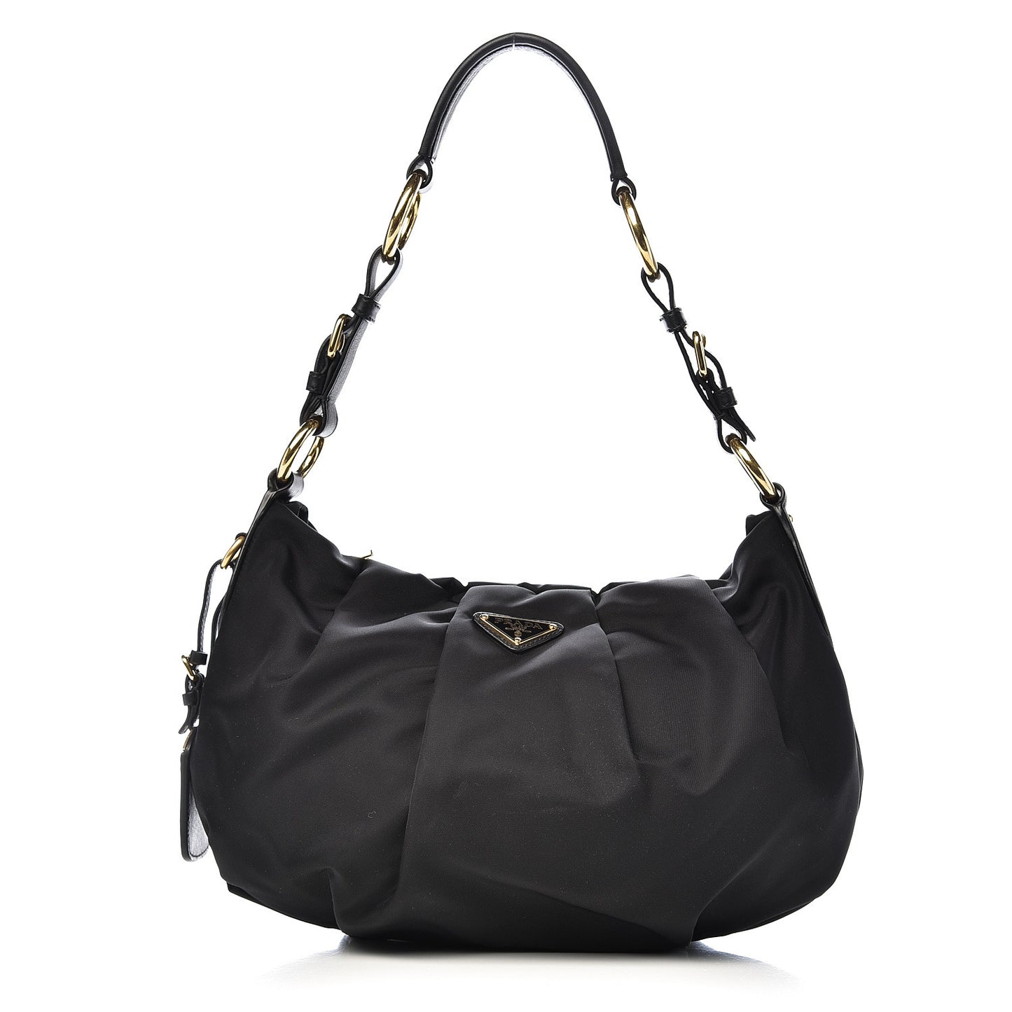 Tessuto Nylon Shoulder Bag Black