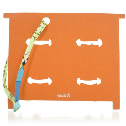 Hermes Leather Petit H Bag Charm Tree Ornament 2 of 4