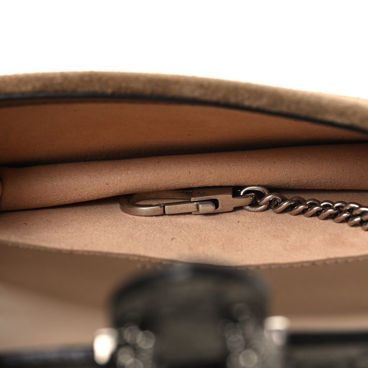 Gucci GG Supreme Monogram Super Mini Dionysus Shoulder Bag Taupe 5 of 9