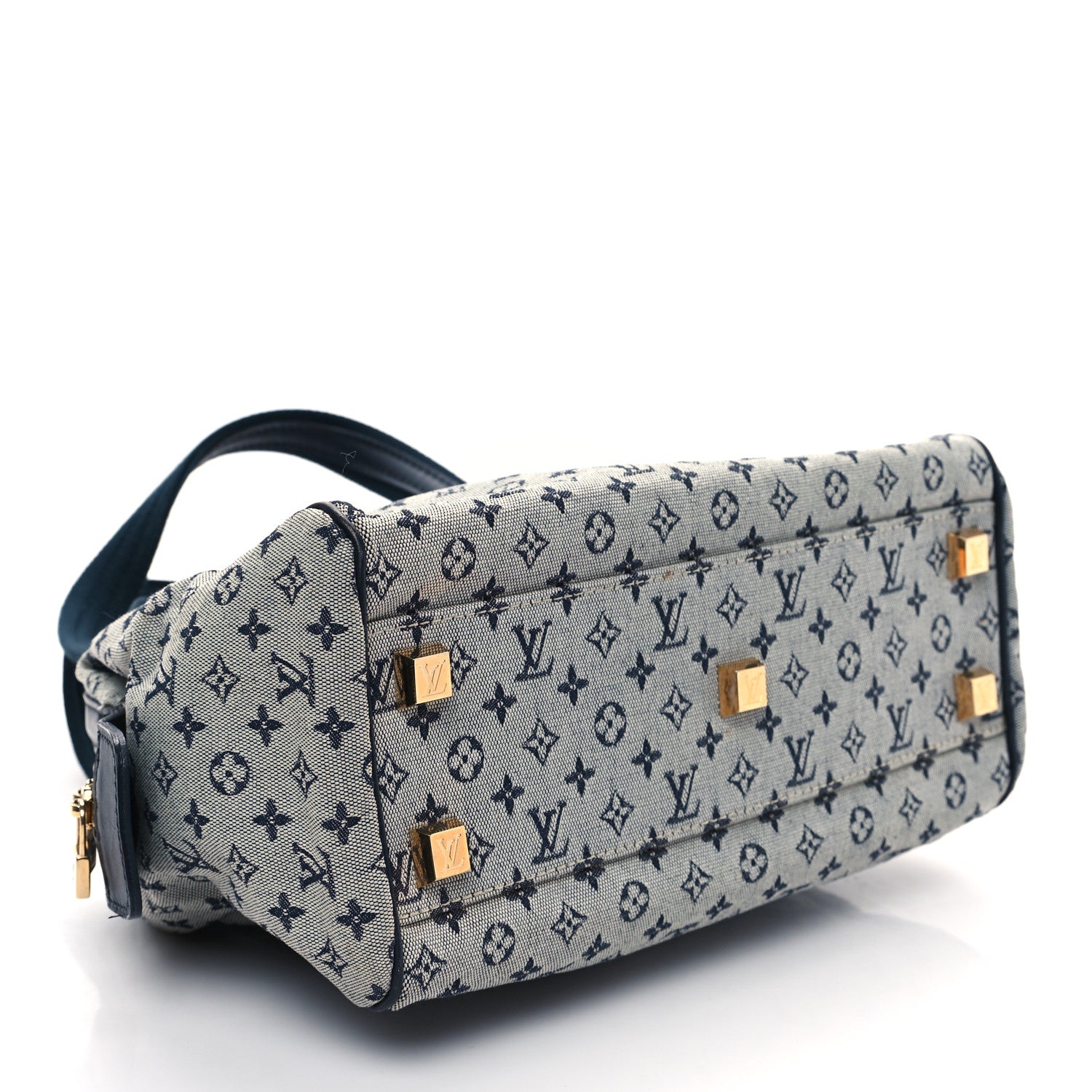 Louis Vuitton Mini Monogram Josephine PM Blue 4 of 11