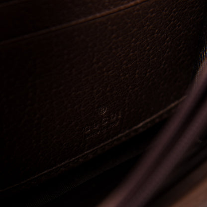 Gucci GG Supreme Monogram Web Ophidia Continental Wallet Brown 6 of 7