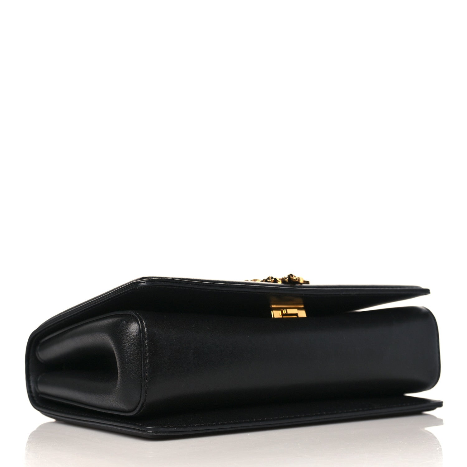 Dolce & Gabbana Calfskin Medium Devotion Crossbody Bag Black 4 of 8