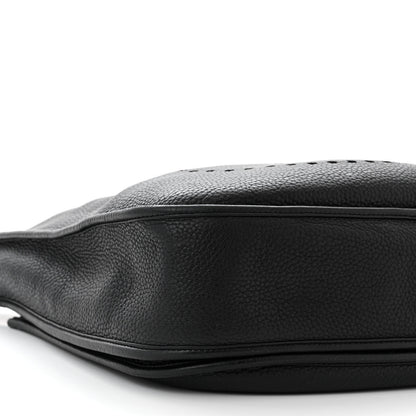 Hermes Taurillon Clemence Evelyne III PM Black 9 of 10