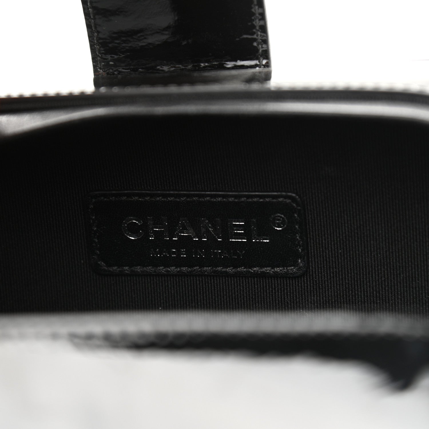 Chanel Glitter Patent Evening On The Moon Camera Case Silver 5 of 9
