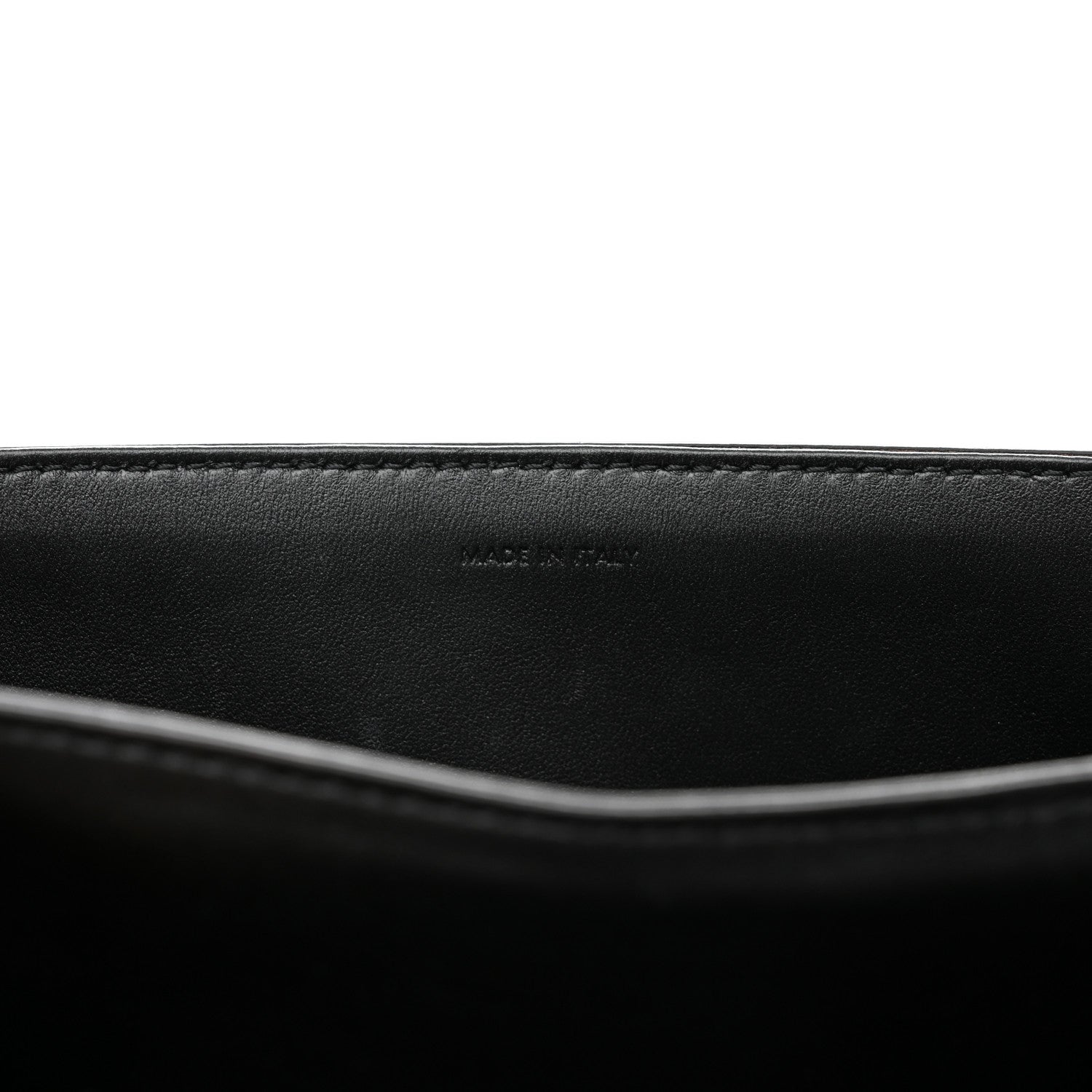 Celine Shiny Calfskin Medium Triomphe Black 8 of 17