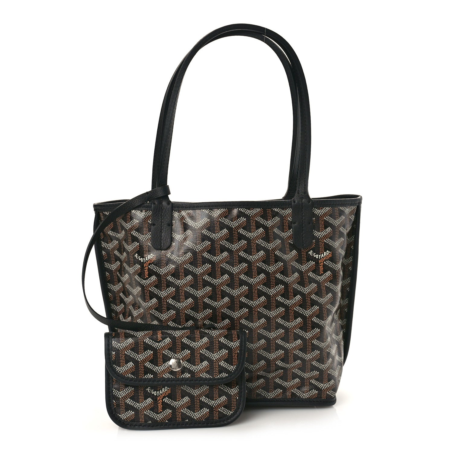 Goyard Goyardine Reversible Mini Anjou Black 2 of 9