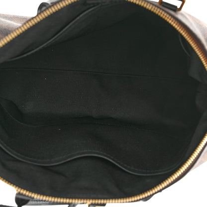 Louis Vuitton Damier Ebene Odeon Tote MM Black 5 of 9