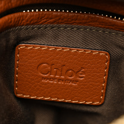 Chloe Calfskin Small Marcie Satchel Tan 6 of 10