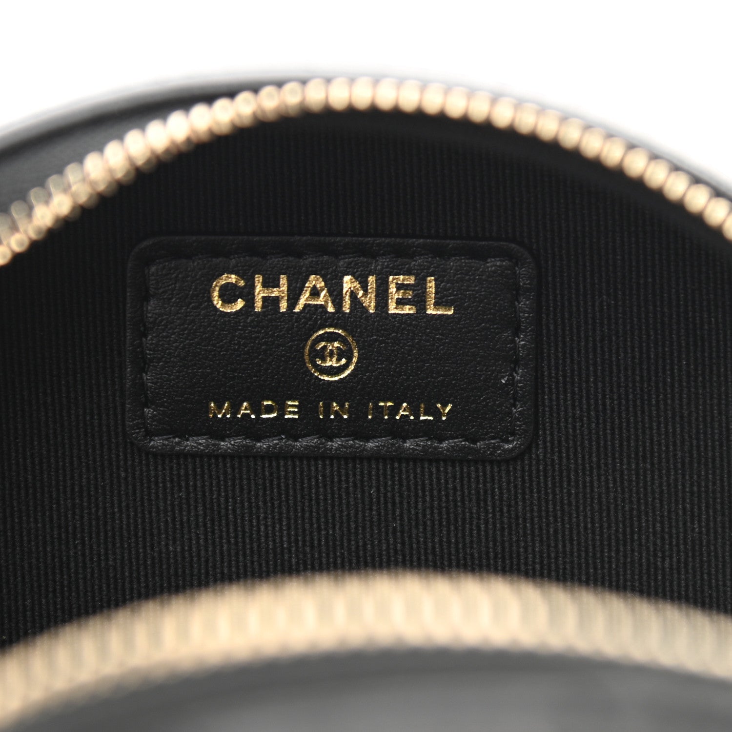 Chanel Lambskin Quilted Pillow Crush Round Clutch With Chain Black 6 of 11