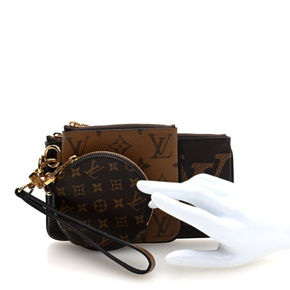 Louis Vuitton Reverse Monogram Giant Trio Pouch 2 of 8