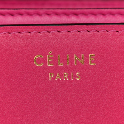 Celine Box Calfskin Medium Classic Box Flap Bag Hibiscus 5 of 10