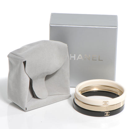 Chanel CC Bangle Set of 3 5 of 6
