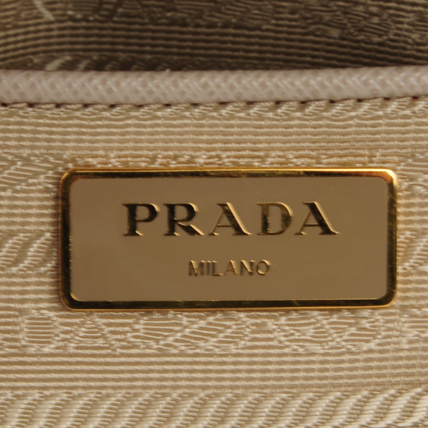 Prada Saffiano Bi-Color Tote Pomice Argilla 6 of 9
