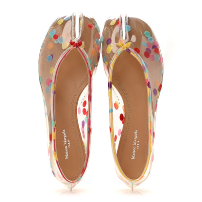 Maison Margiela PVC Confetti Printed Tabi Ballerina Flats 37 Multicolor 2 of 9