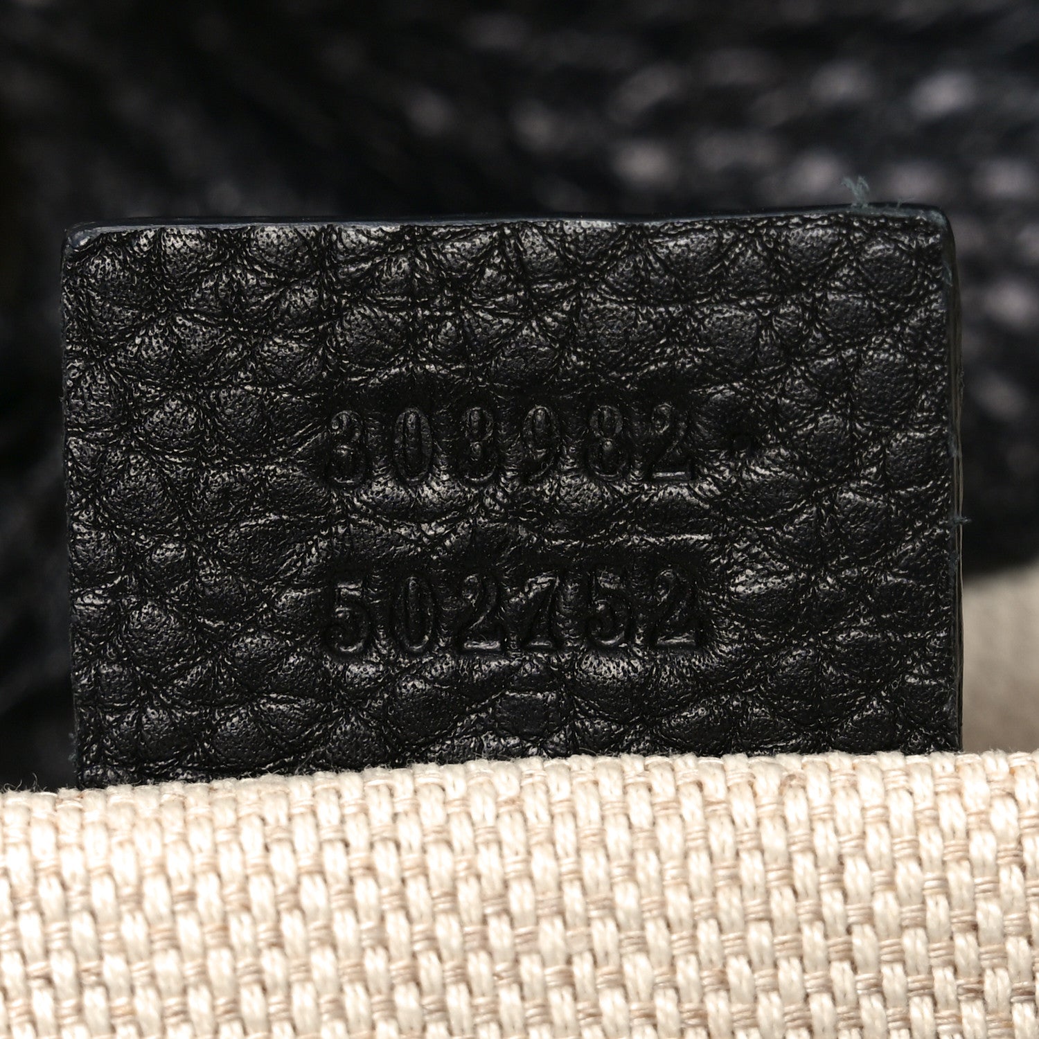 Gucci Pebbled Calfskin Medium Soho Chain Shoulder Bag Black 7 of 10