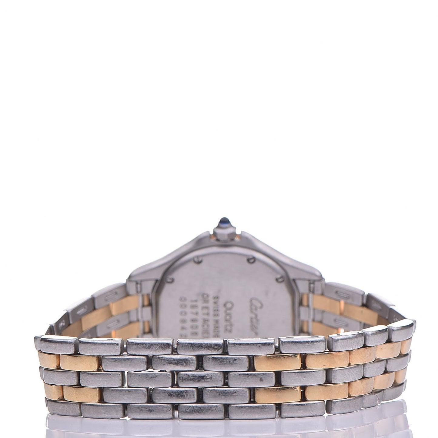Stainless Steel 18K Yellow Gold 26mm Cougar Quartz Watch