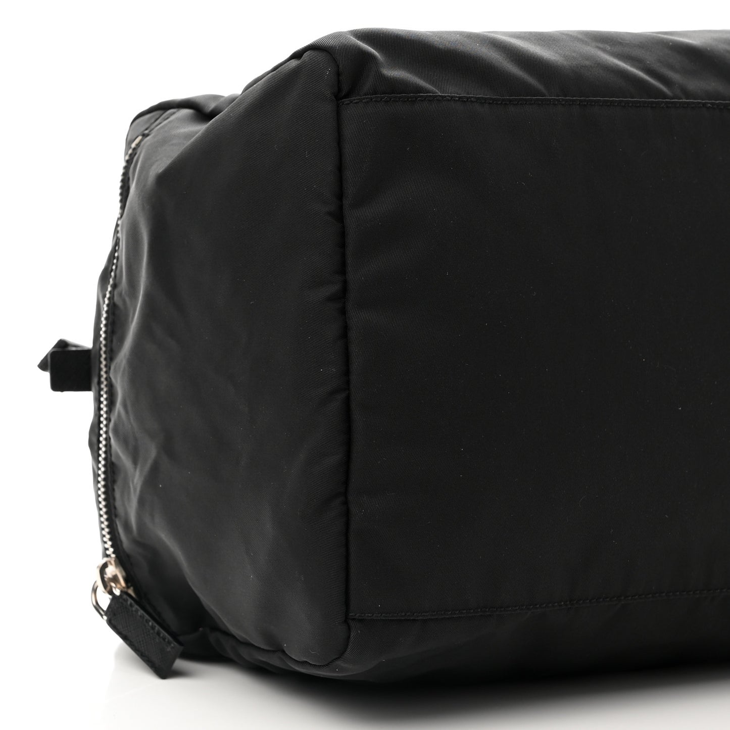 Tessuto Nylon Saffiano Duffel Black