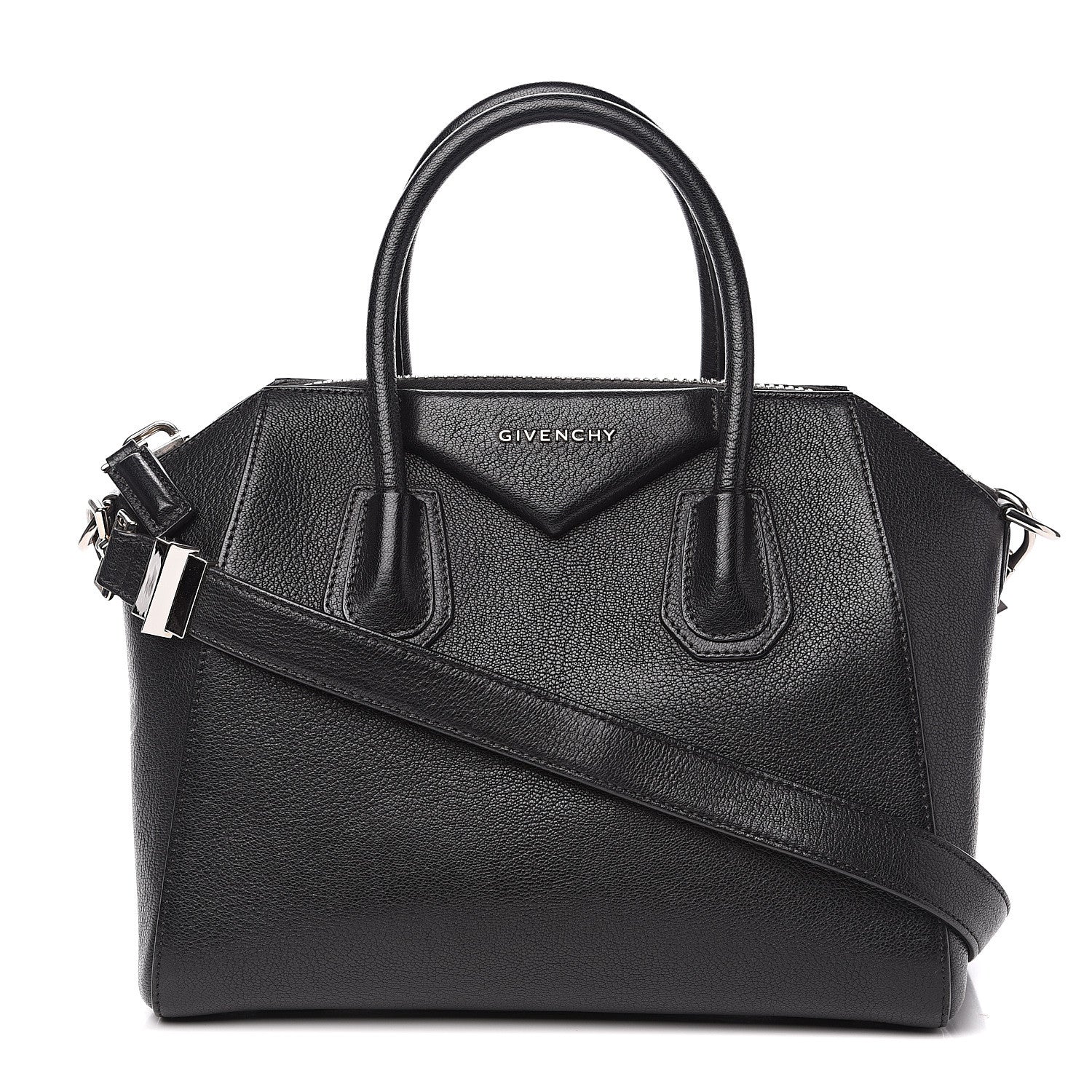 Givenchy Sugar Goatskin Medium Antigona Black 1 of 11