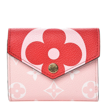 Louis Vuitton Monogram Giant Zoe Wallet Rouge Rose 1 of 9