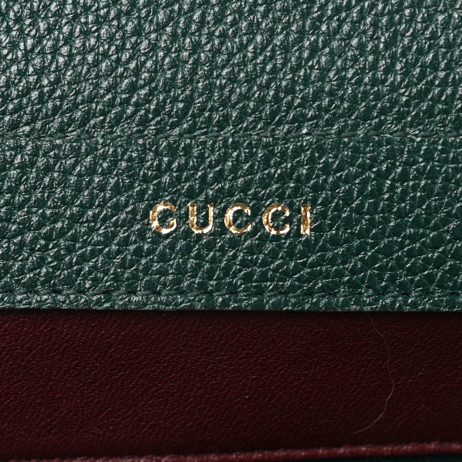 Gucci Grainy Calfskin Small Zumi Top Handle Bag Vintage Green 6 of 14