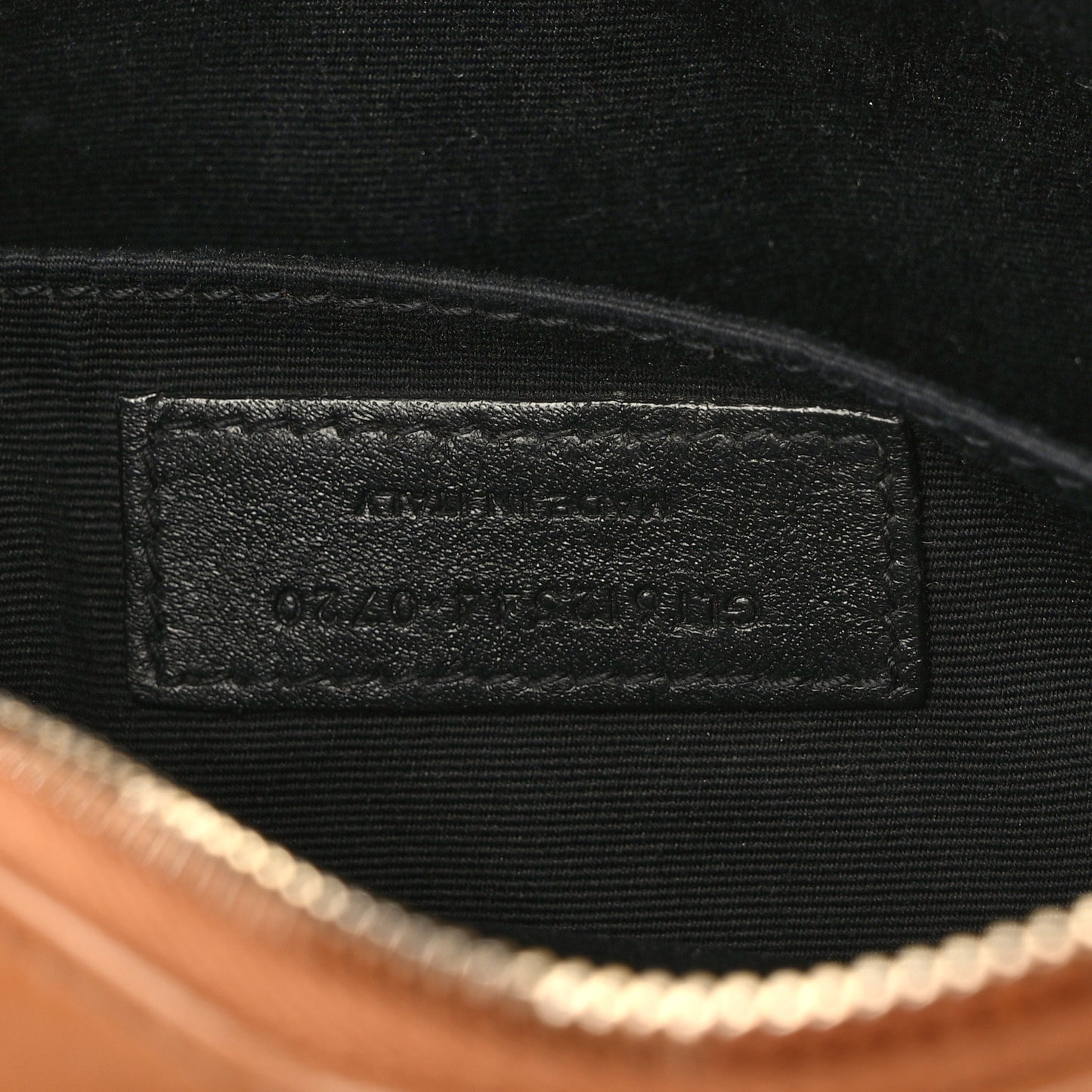 Suede Matelasse Monogram Lou Camera Bag Cinnamon