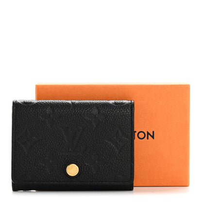 Louis Vuitton Empreinte Business Card Holder Black 10 of 10