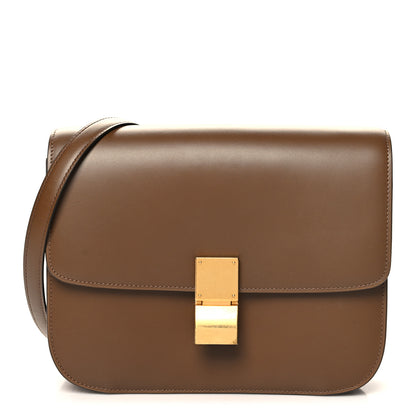 Celine Box Calfskin Medium Classic Box Flap Bag Camel 1 of 13