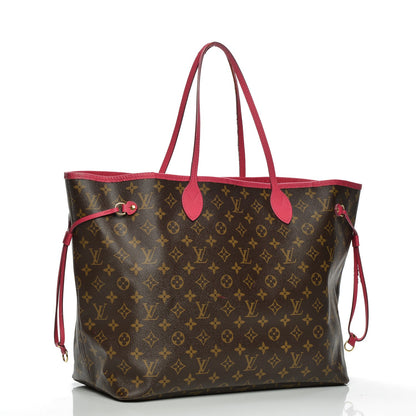Louis Vuitton Monogram Articles de Voyage Ikat Neverfull GM Rose Indien 3 of 12