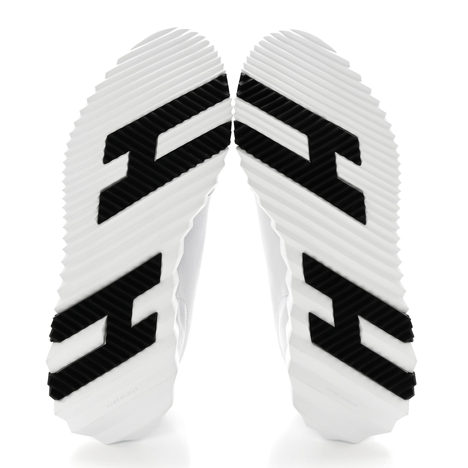 Hermes Goatskin Suede Goatskin Bouncing Sneakers 39 White Black 5 of 7