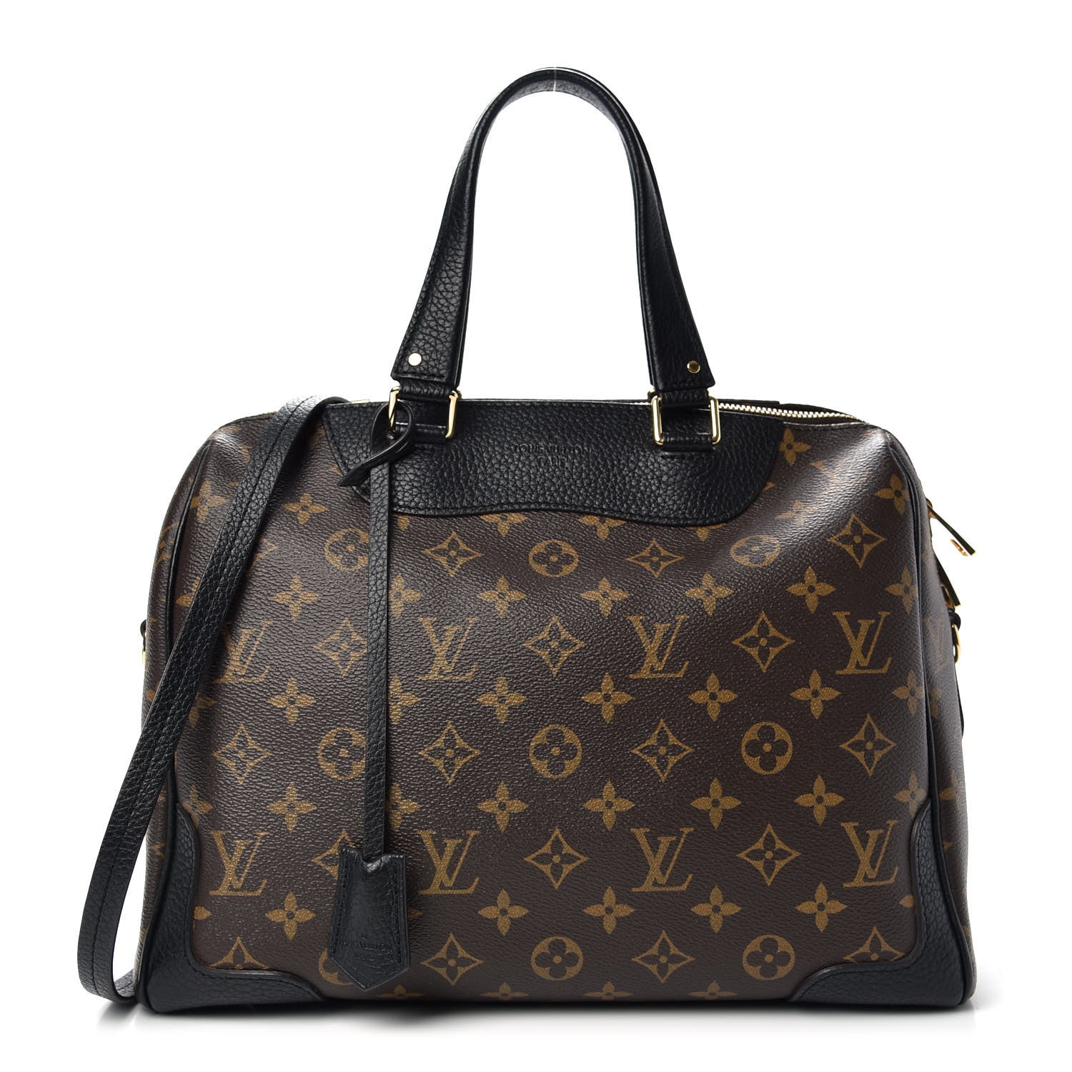 Louis Vuitton Monogram Retiro NM Black 1 of 10