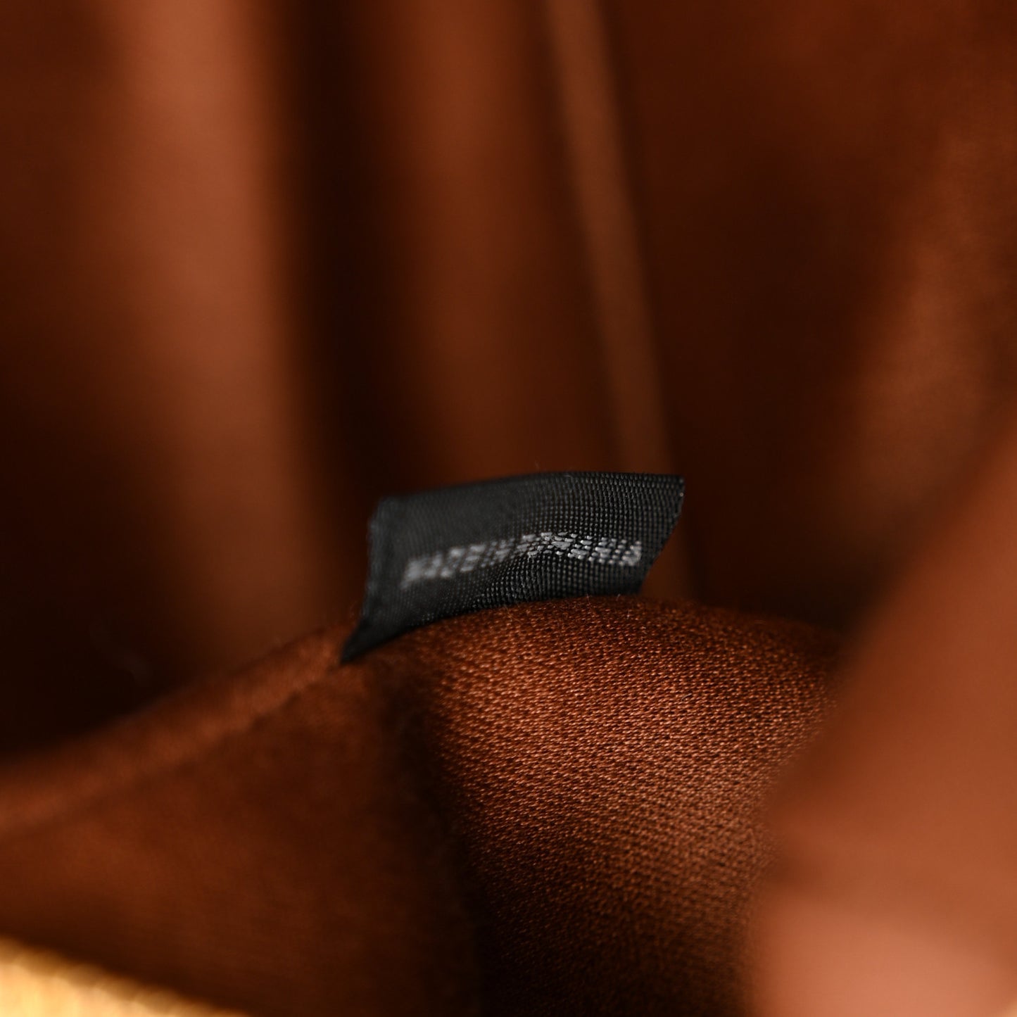 Nappa Knot Top Handle Shoulder Bag Cognac