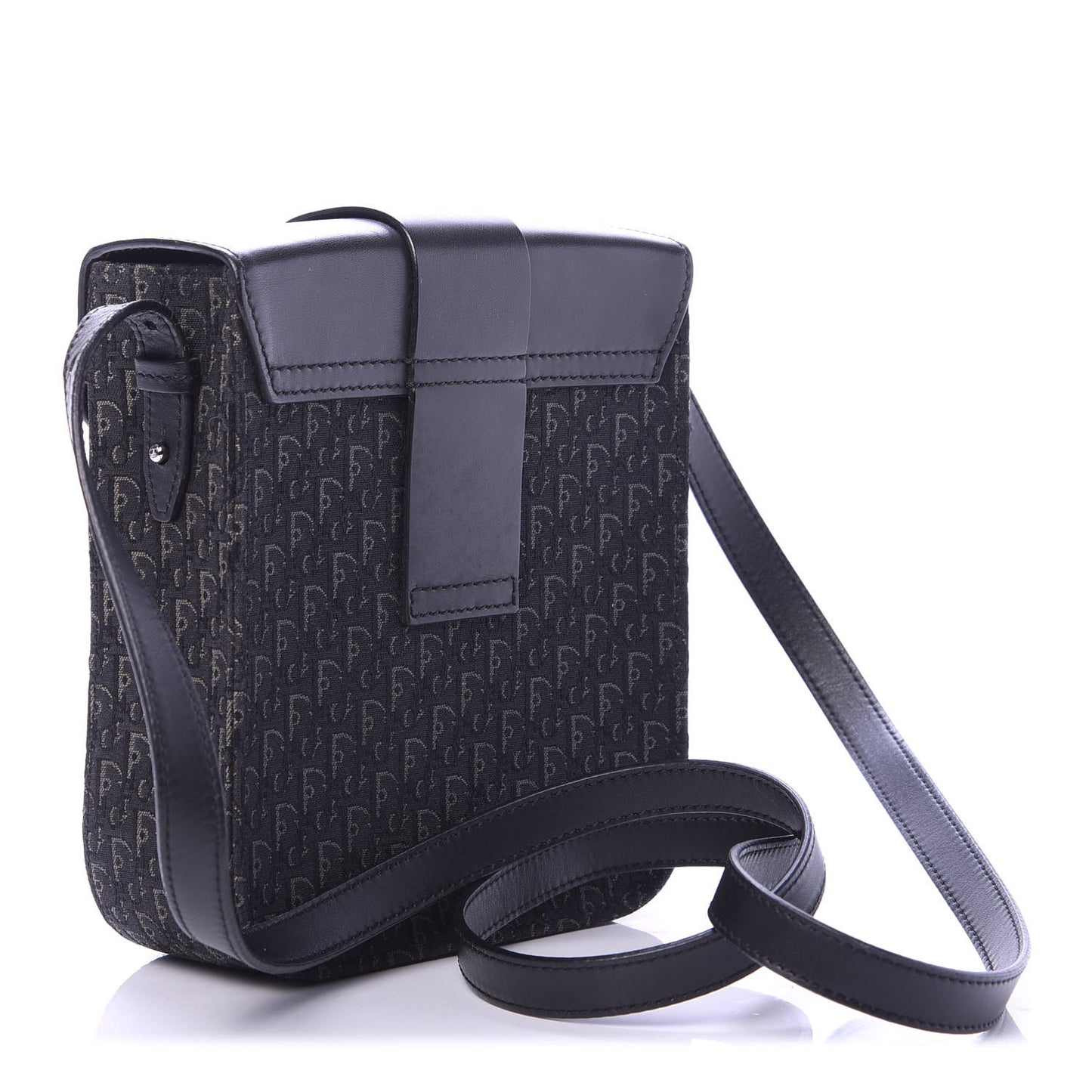 Monogram Street Chic Messenger Navy
