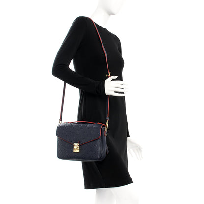 Louis Vuitton Empreinte Pochette Metis Marine Rouge 2 of 8