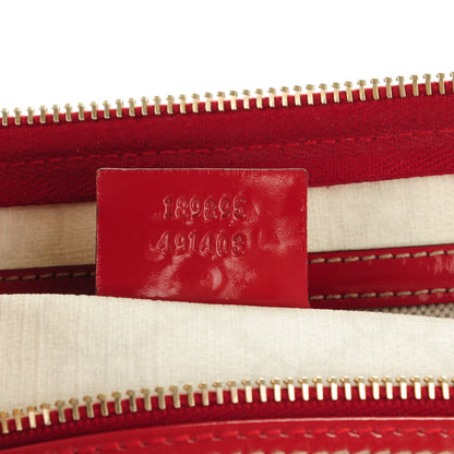 Gucci Coated Canvas Monogram Medium Tattoo Birds Joy Boston Off White Red 8 of 8