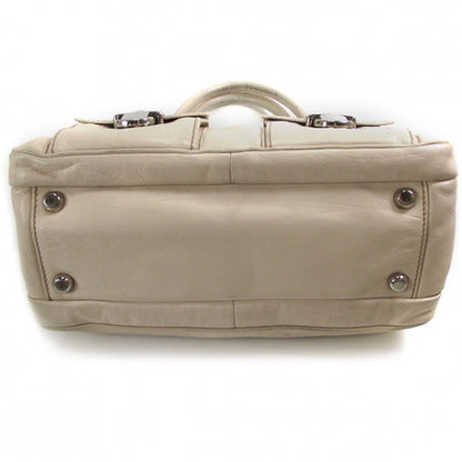 Marc Jacobs Leather Blake Satchel Ivory 4 of 10