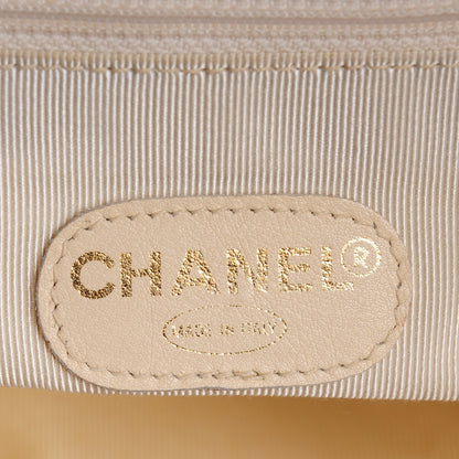 Chanel Lambskin Quilted Shoulder Bag Beige 6 of 9
