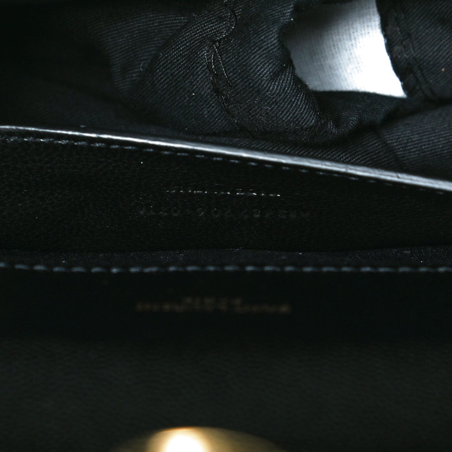 Grain De Poudre Matelasse Chevron Medium Monogram Satchel Black