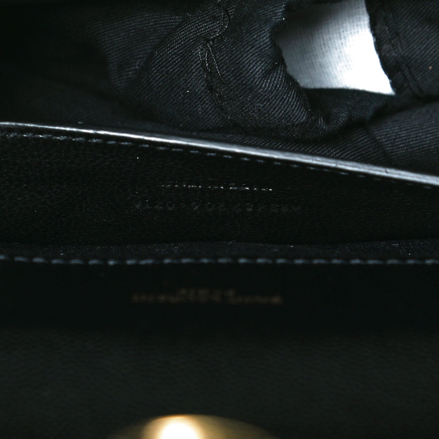Saint Laurent Grain De Poudre Matelasse Chevron Medium Monogram Satchel Black 7 of 11