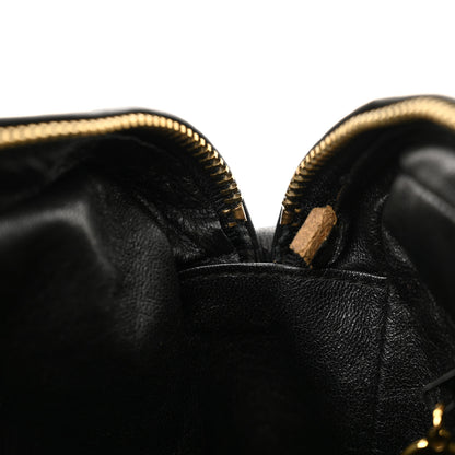 Chanel Lambskin Quilted Tassel Camera Case Black 13 of 16