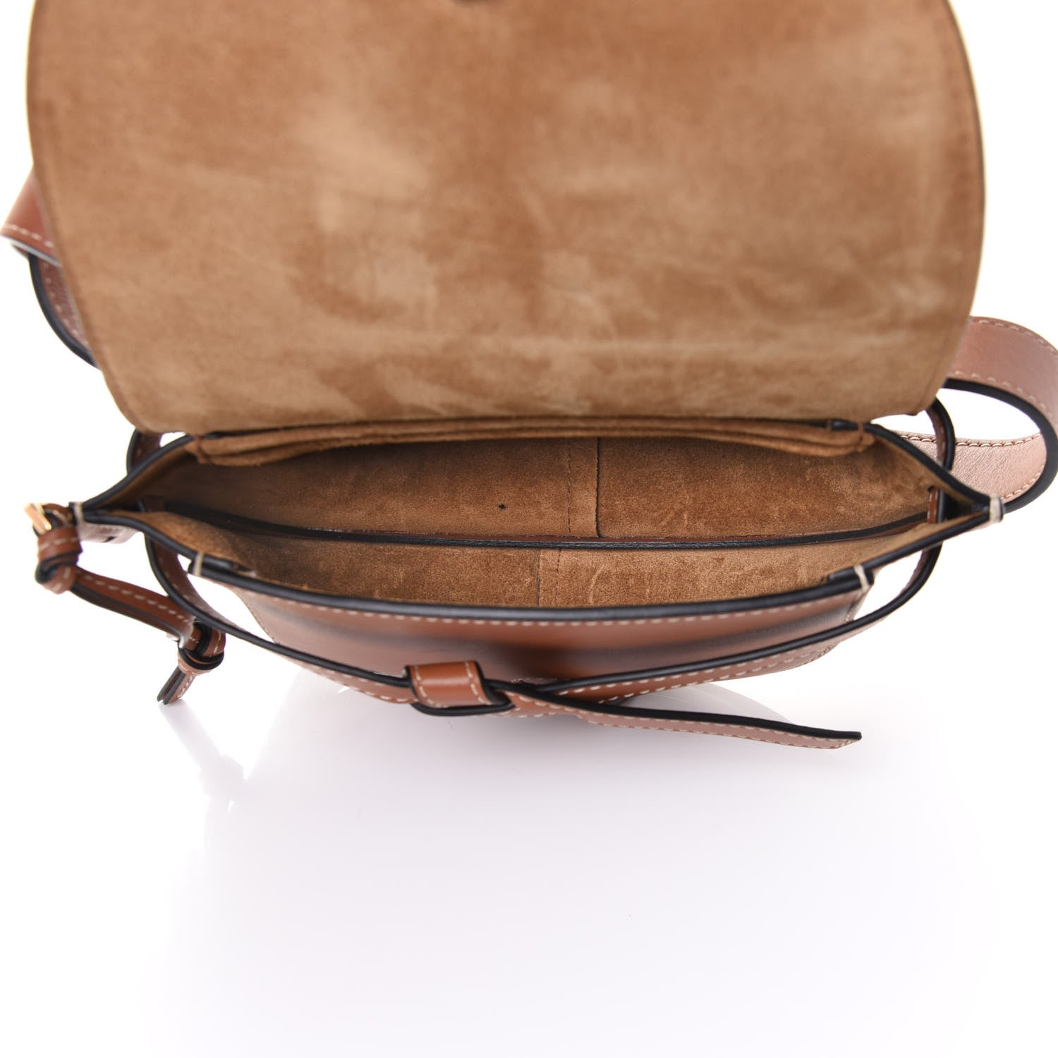 Loewe Calfskin Mini Gate Belt Bag Tan 4 of 4